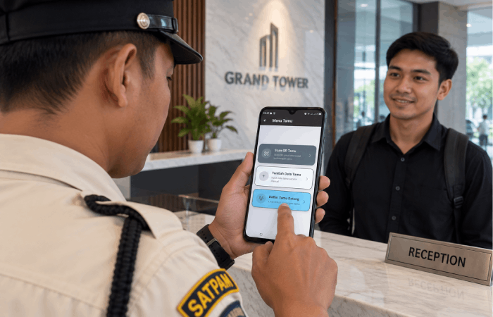 Buku Tamu Digital Terintegrasi QBSC